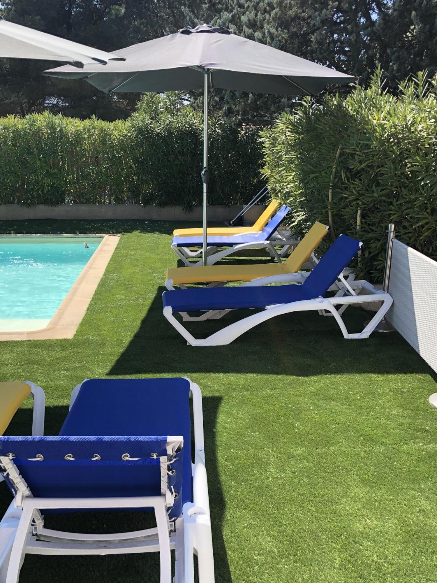 Hotel Des 4 Vents "Esprit Camargue" Aigues-Mortes Exteriör bild