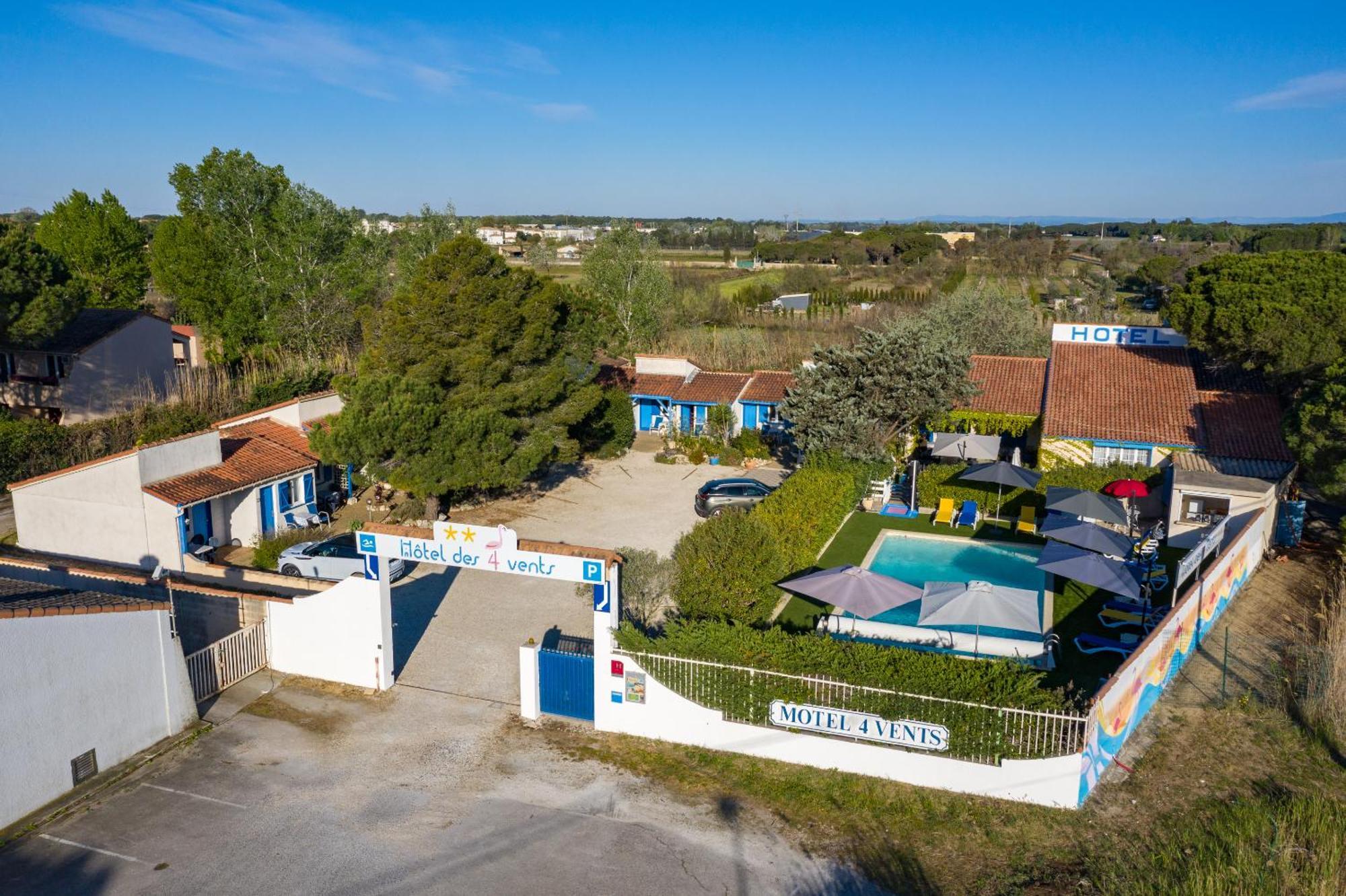 Hotel Des 4 Vents "Esprit Camargue" Aigues-Mortes Exteriör bild
