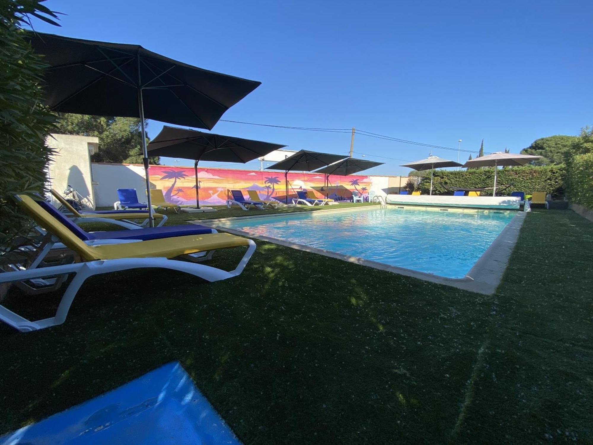 Hotel Des 4 Vents "Esprit Camargue" Aigues-Mortes Exteriör bild