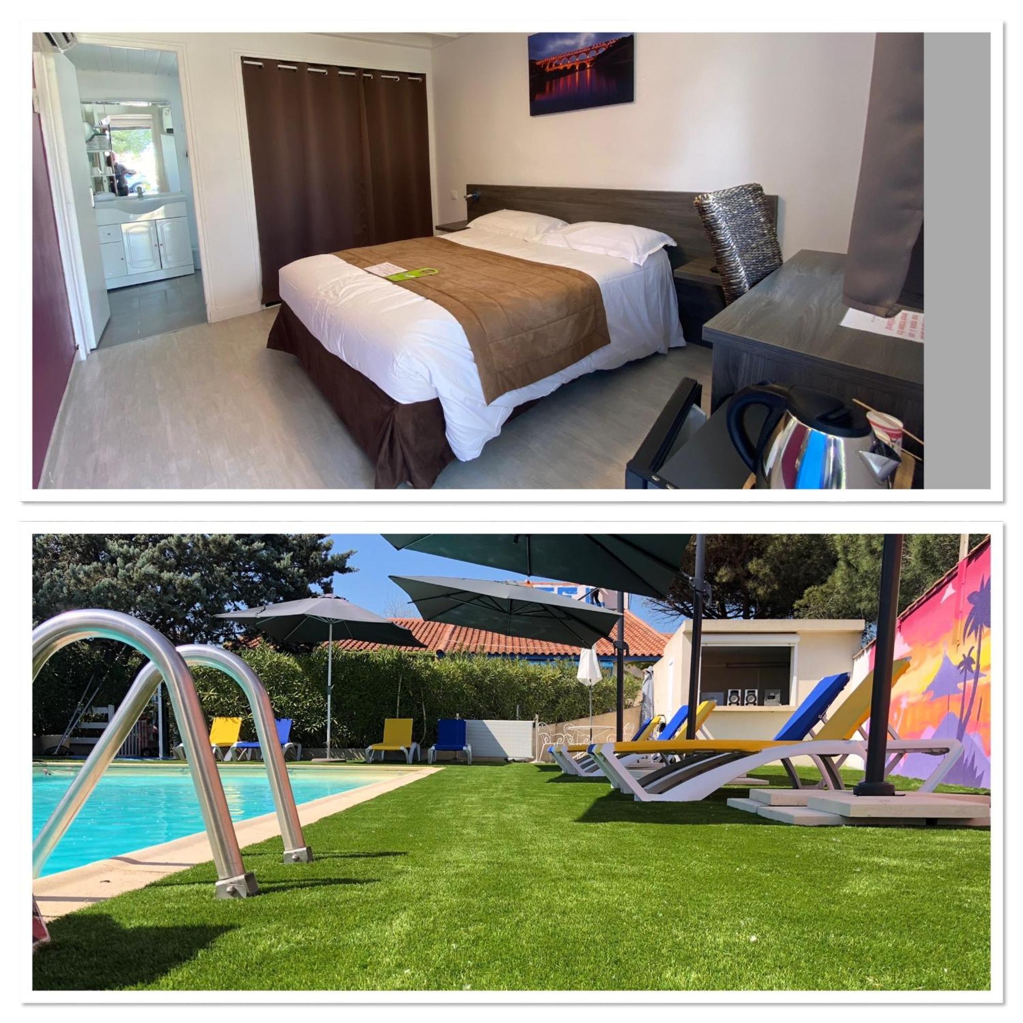 Hotel Des 4 Vents "Esprit Camargue" Aigues-Mortes Exteriör bild