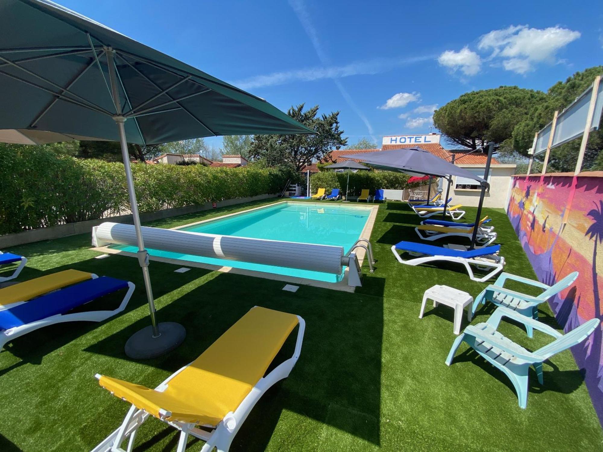 Hotel Des 4 Vents "Esprit Camargue" Aigues-Mortes Exteriör bild